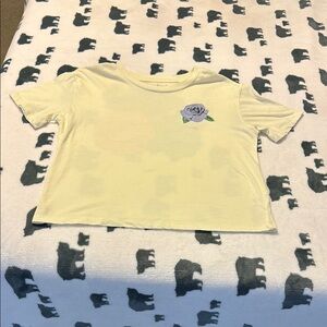 Rebellious one short sleeve Shirt with Floral Design